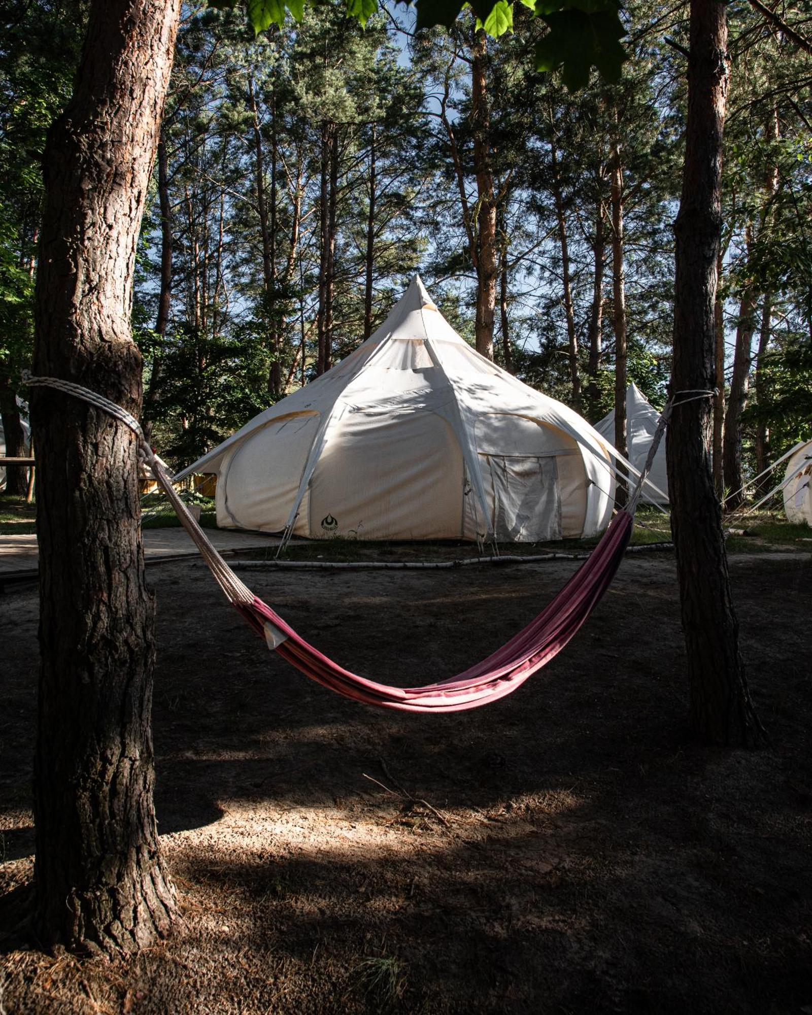 Raus Und Gut Glamping Am Graebendorfer See Drebkau Exterior photo