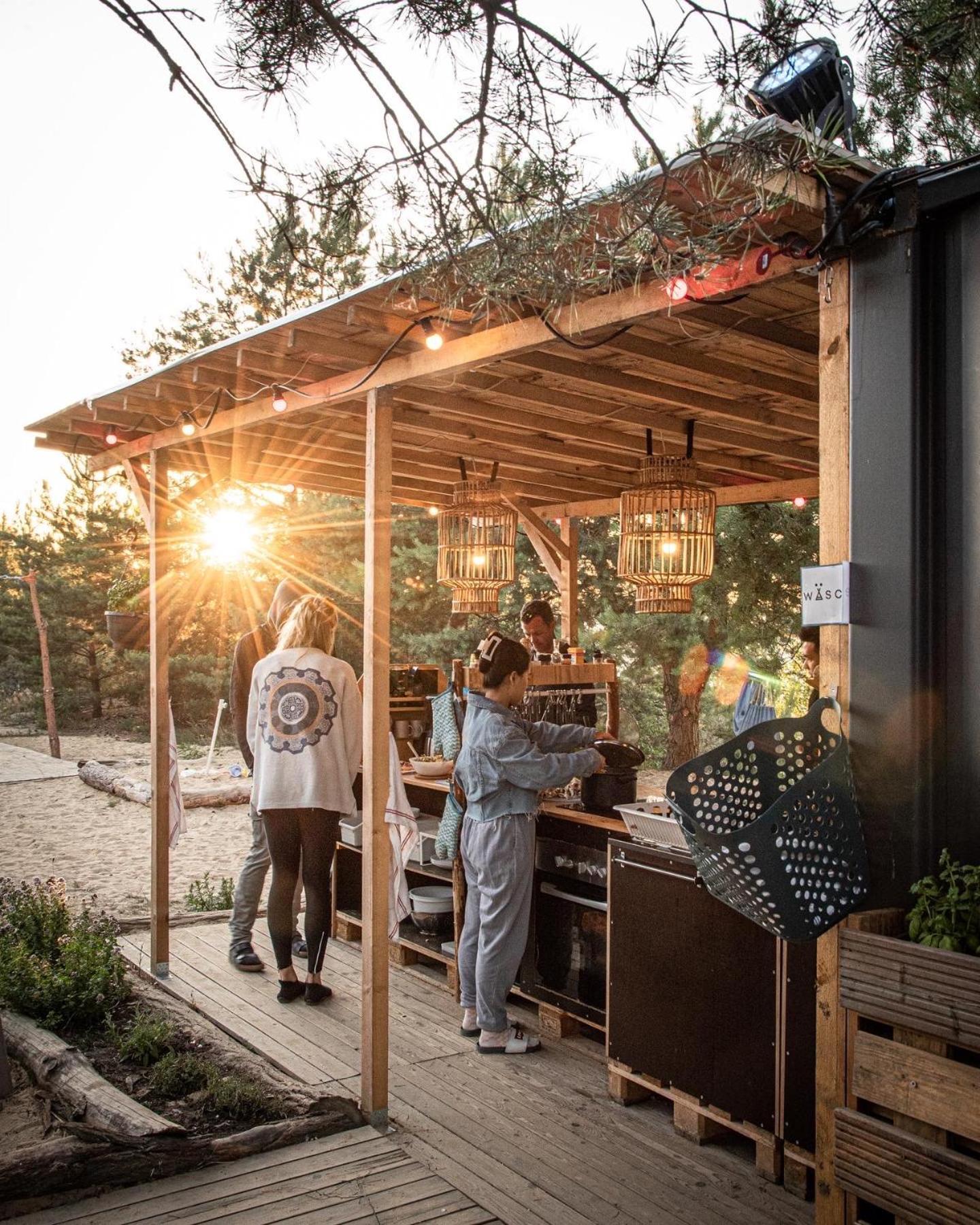 Raus Und Gut Glamping Am Graebendorfer See Drebkau Exterior photo