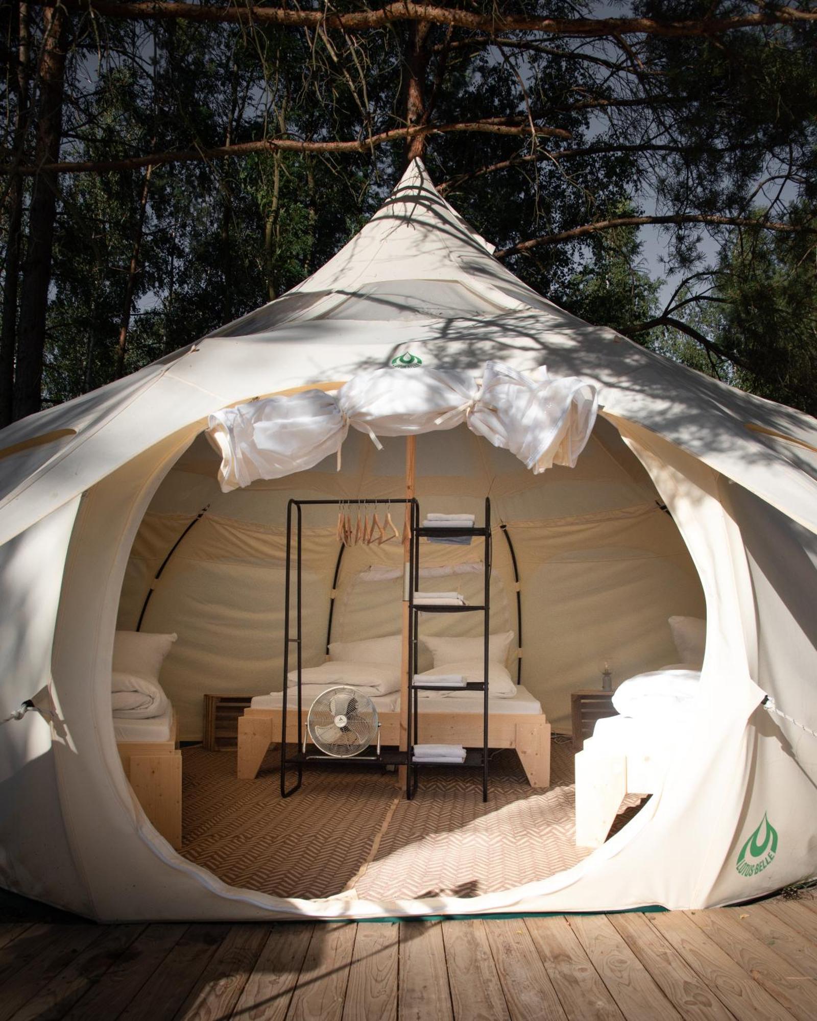 Raus Und Gut Glamping Am Graebendorfer See Drebkau Exterior photo
