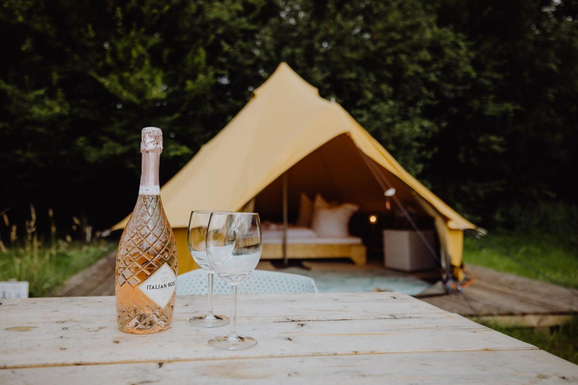 Raus Und Gut Glamping Am Graebendorfer See Drebkau Exterior photo